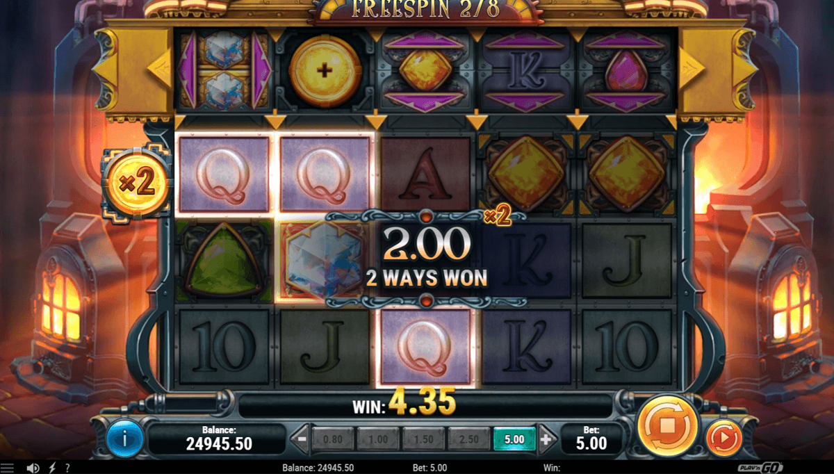 Forge of Gems free spins