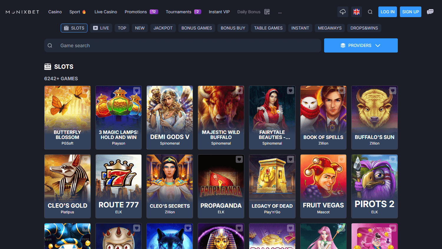 Anmeldung MonixBetCasino1: Monixbet Casino für Spieler aus Deutschland