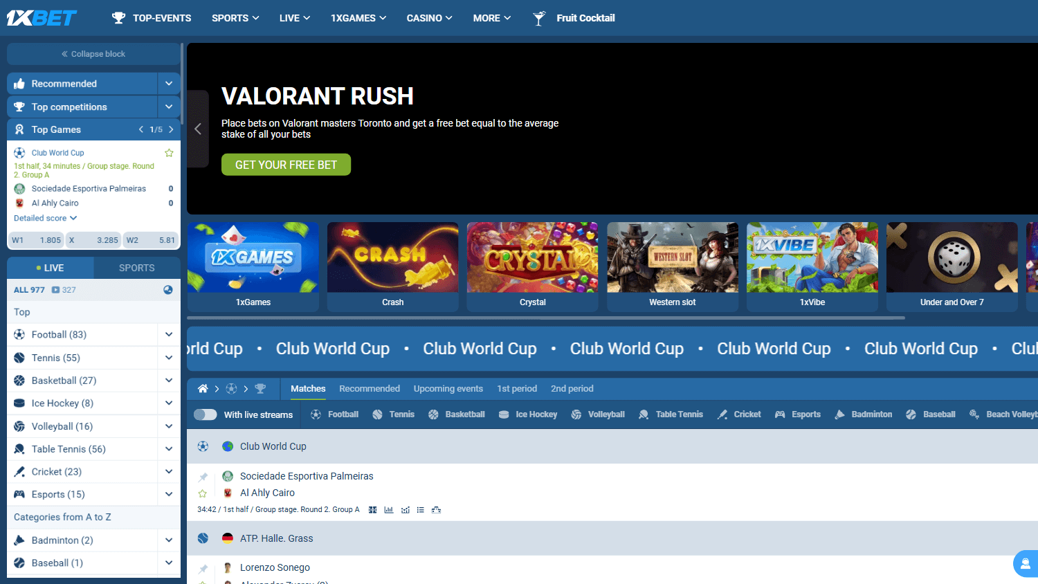 1xbet_casino_ng_homepage_desktop