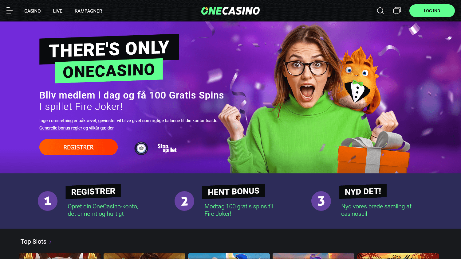 One Casino Game Gallery