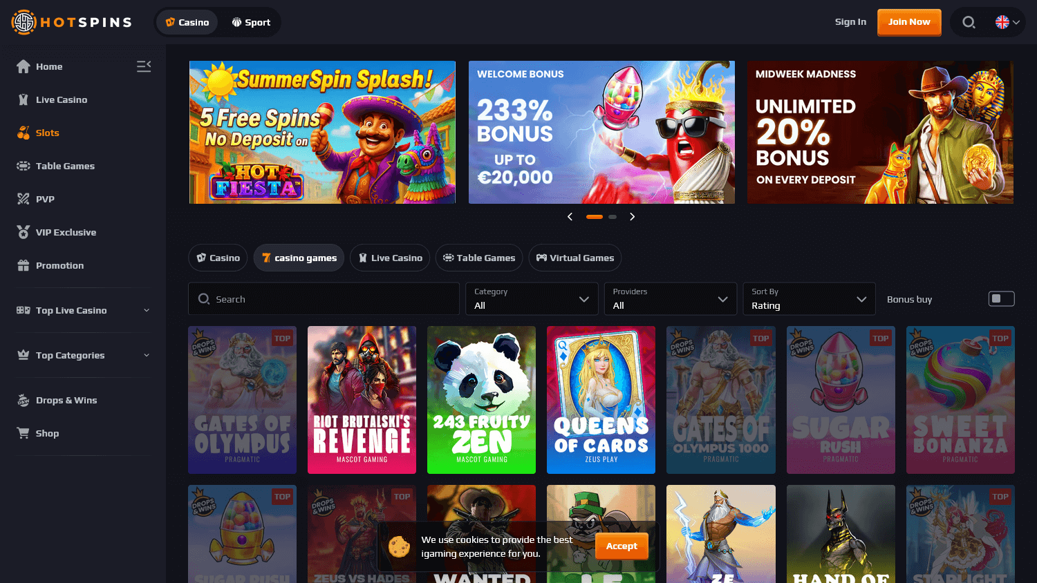 hotspins.io_casino_game_gallery_desktop