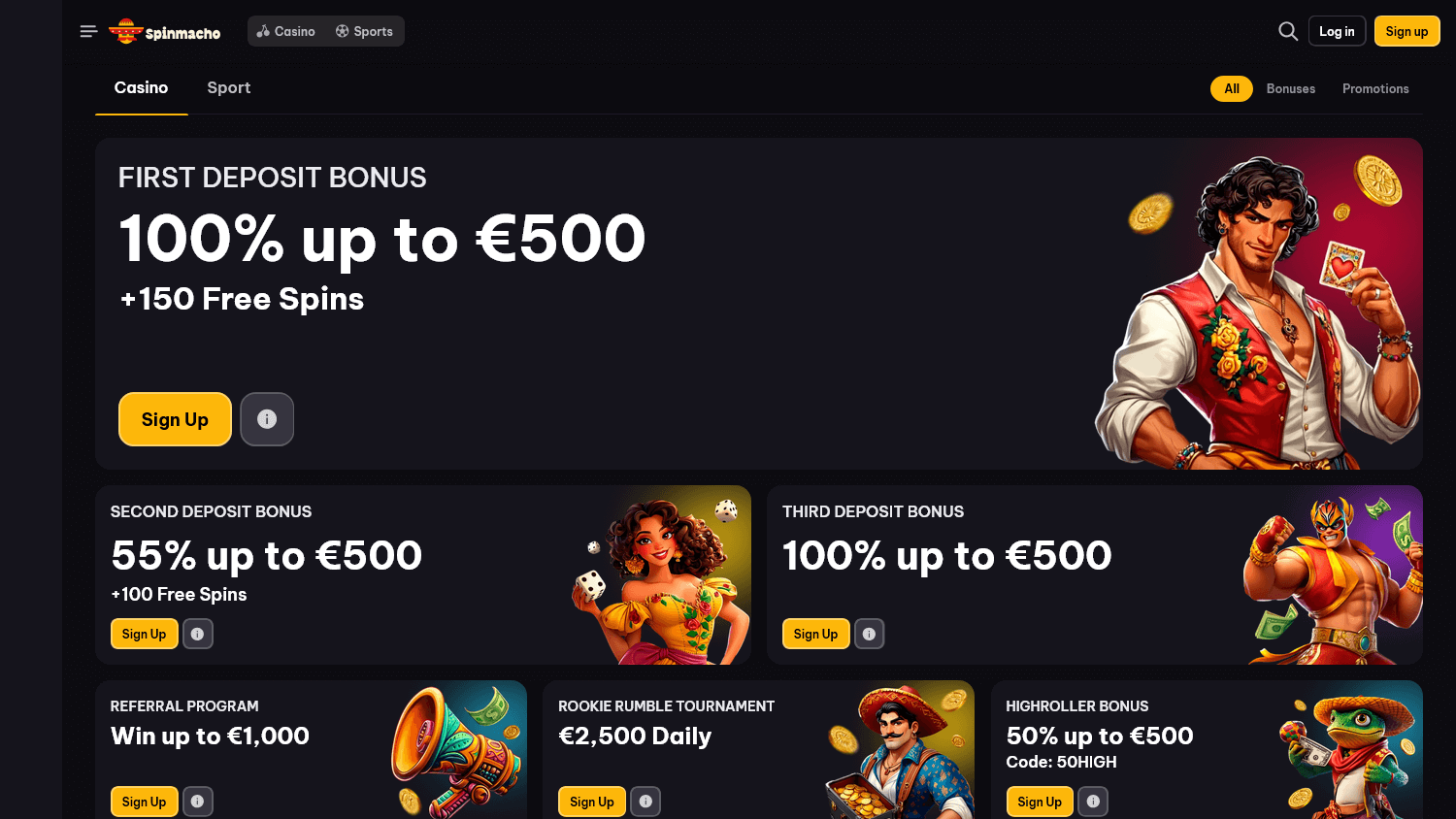Spinmacho Casino DE Los – Erfahrungsbericht für Spieler aus Deutschland