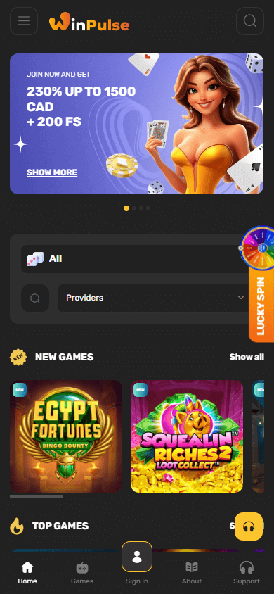 winpulse_casino_homepage_mobile