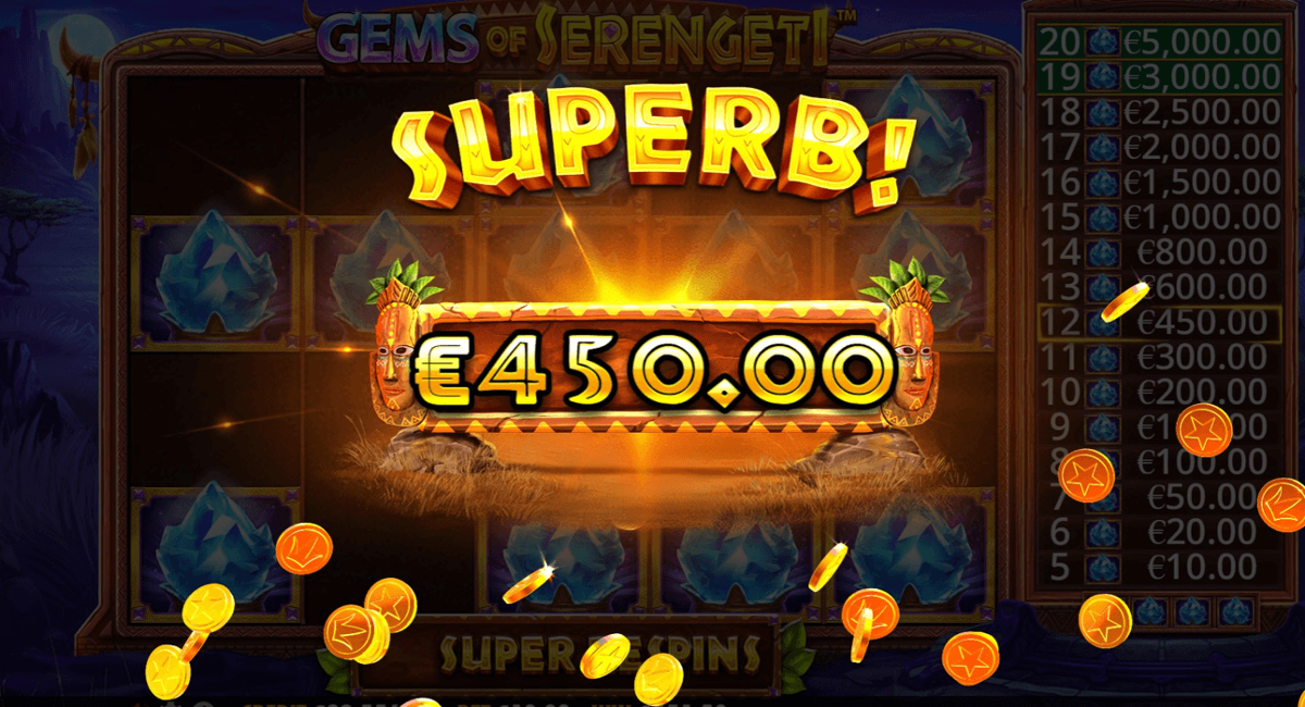 Gems of Serengeti superb win