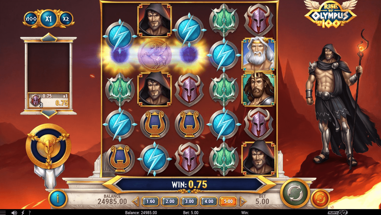 Rise of Olympus 100 Demo Play Free Slot Game