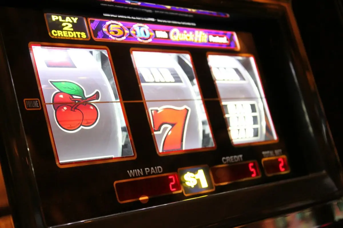 A slot machine