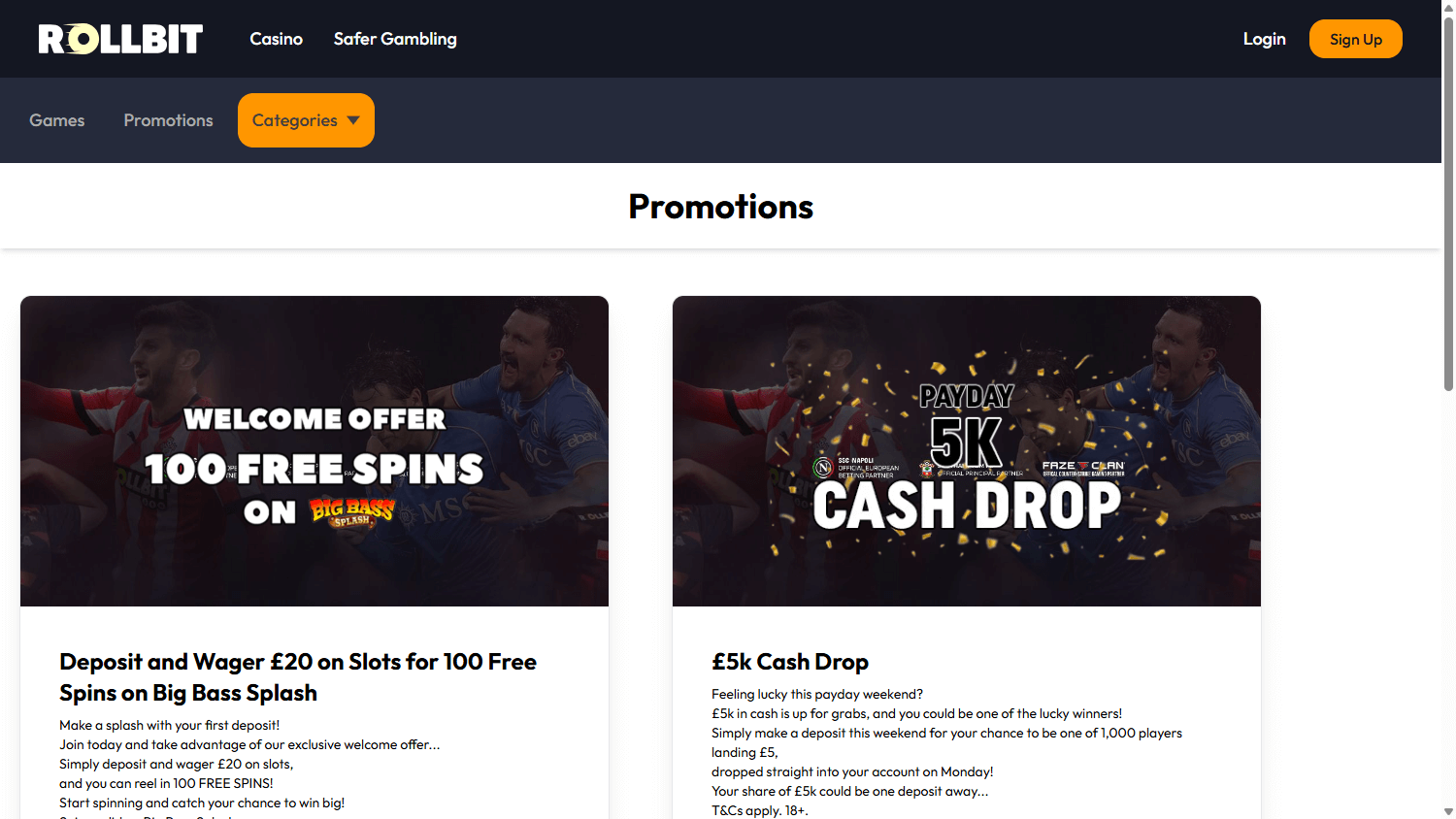 Rollbit_Casino_UK_promotions_desktop