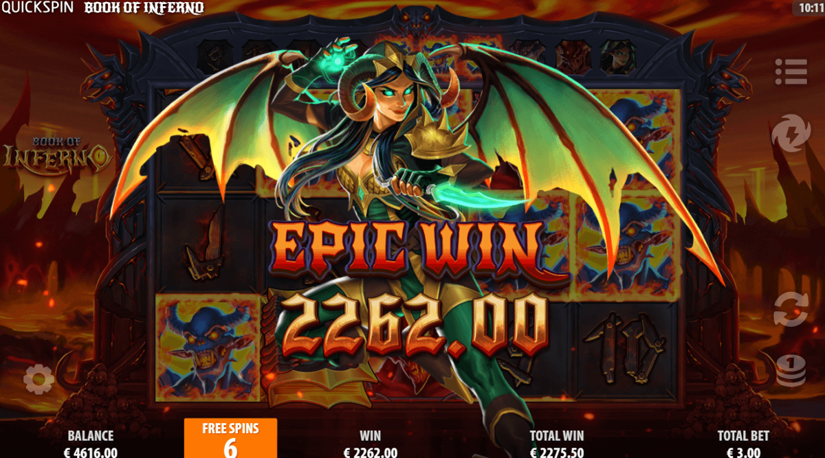 Book of Inferno epic win