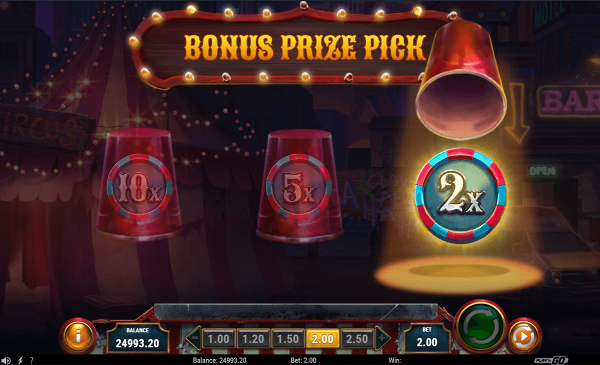 3 Clown Monty 2 prize pick