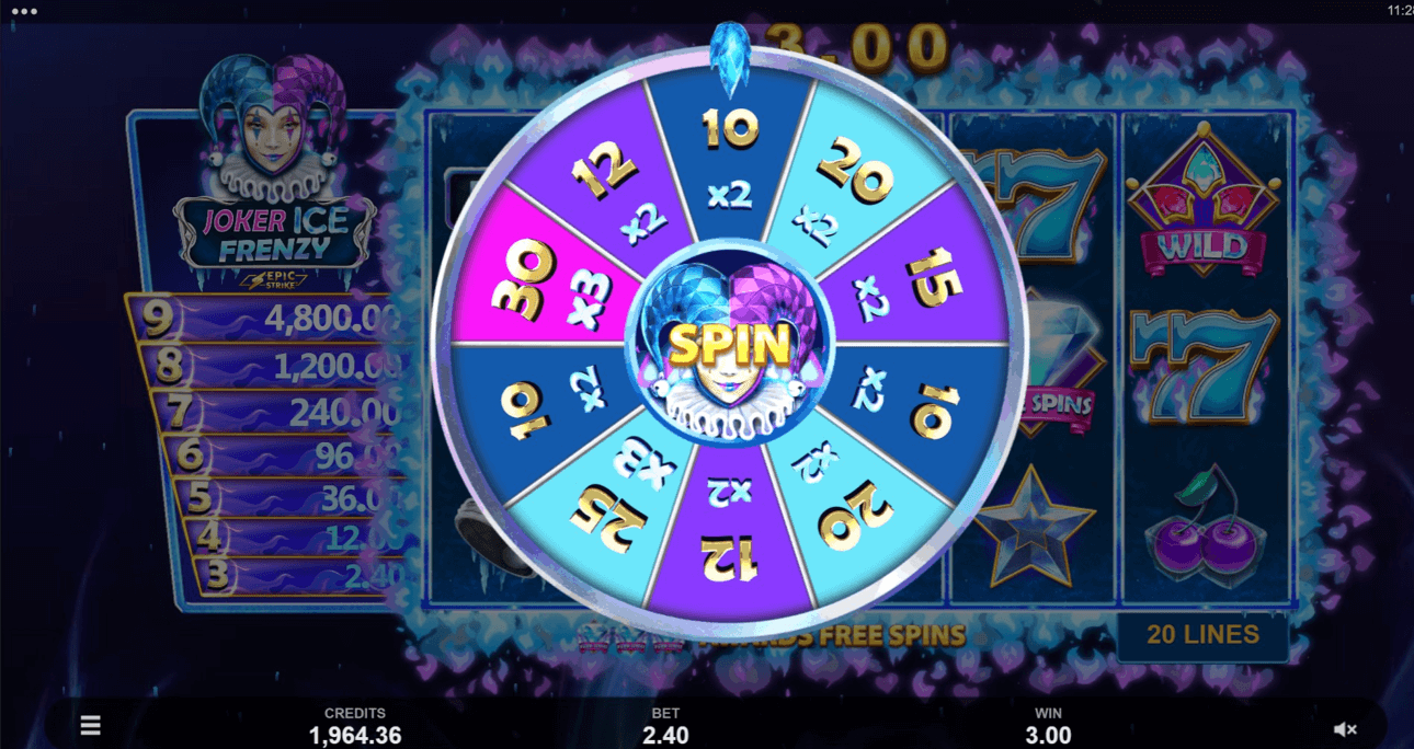 Joker Ice Frenzy Epic Strike wheel
