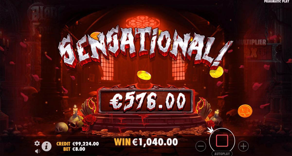 Blade and Fangs sensational win