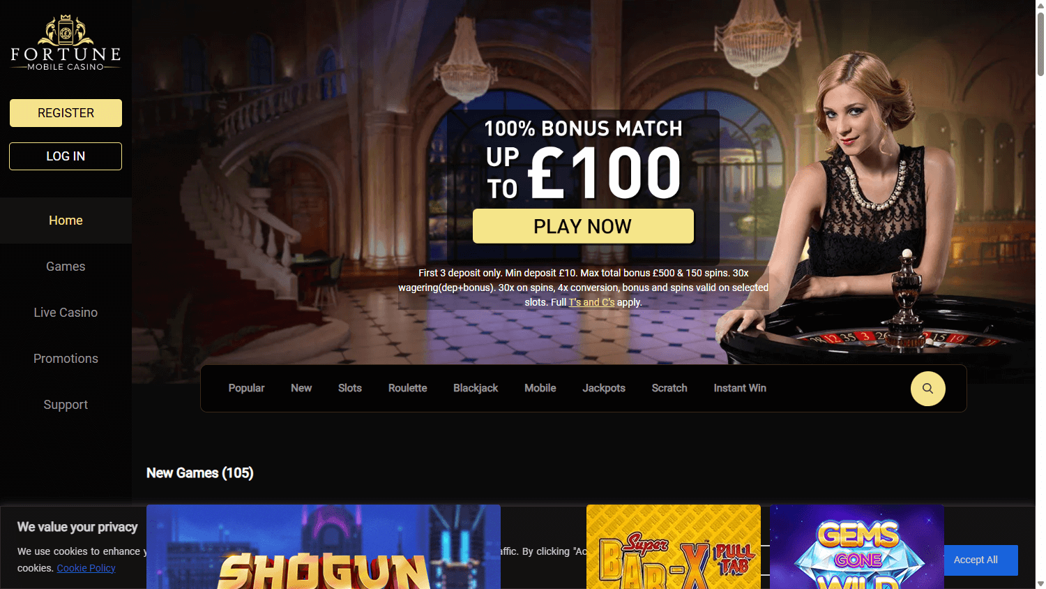 Experience Thrills with Fortuneclockcasino UK Jackpot Games