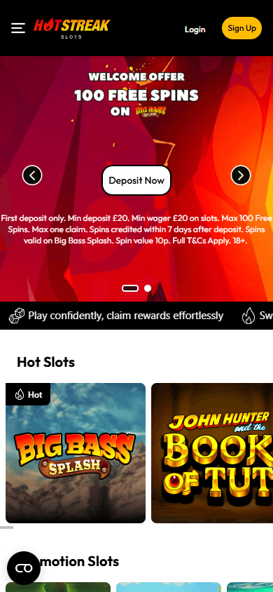 Hot_Streak_Casino_homepage_mobile