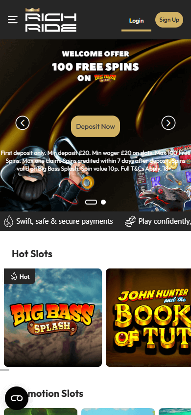 Rich Ride Casino: A Review for UK Players