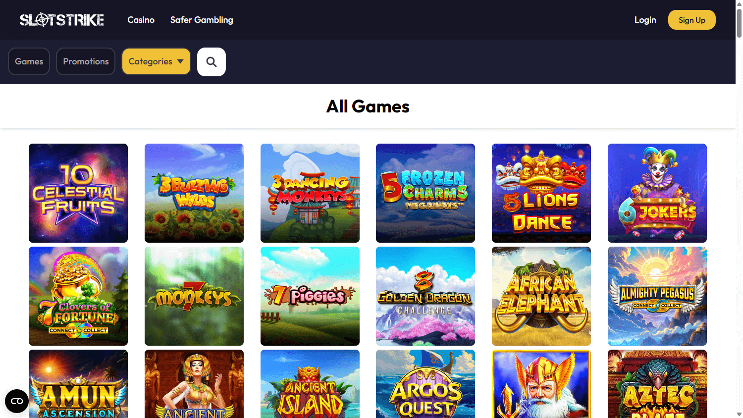 Slot_Strike_Casino_game_gallery_desktop