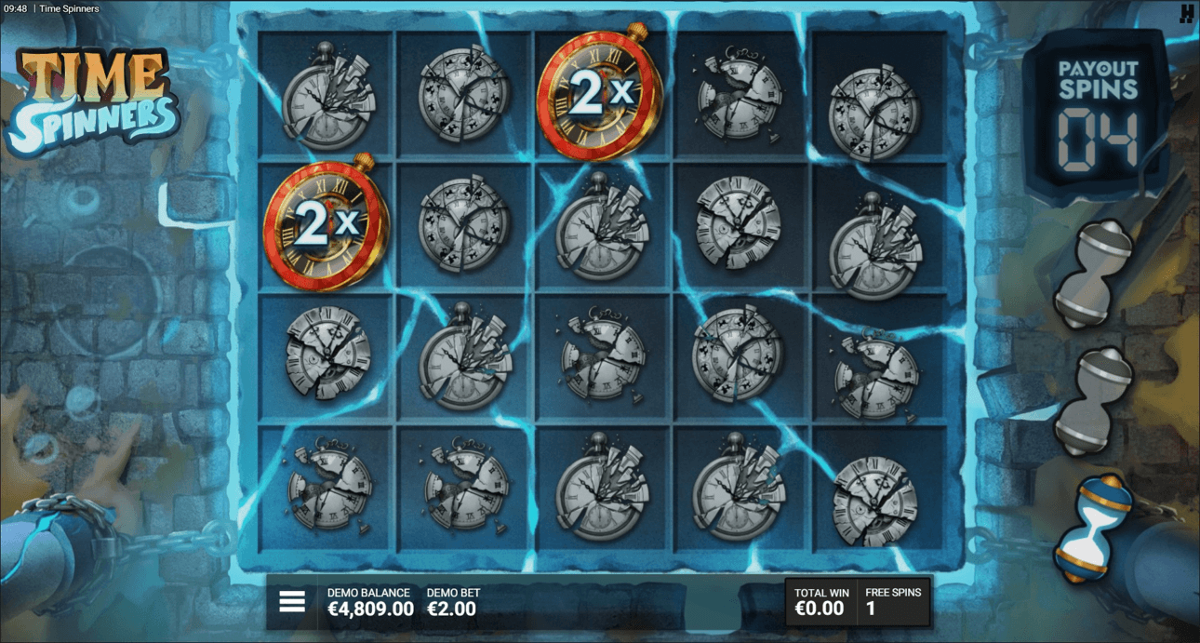 Time Spinners collect phase