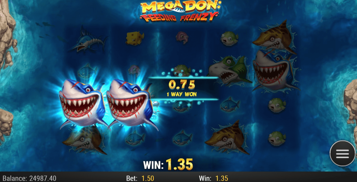 Mega Don Feeding Frenzy win