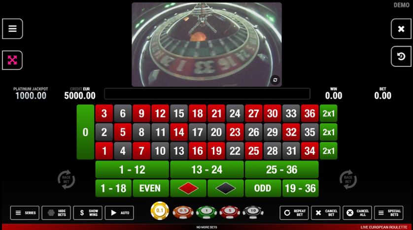Free Live Roulette