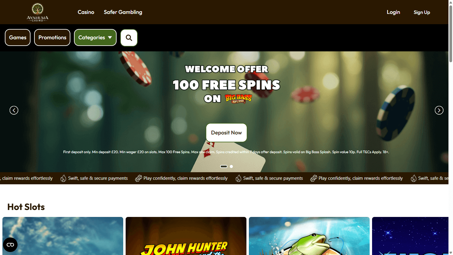 ayahuma_casino_homepage_desktop