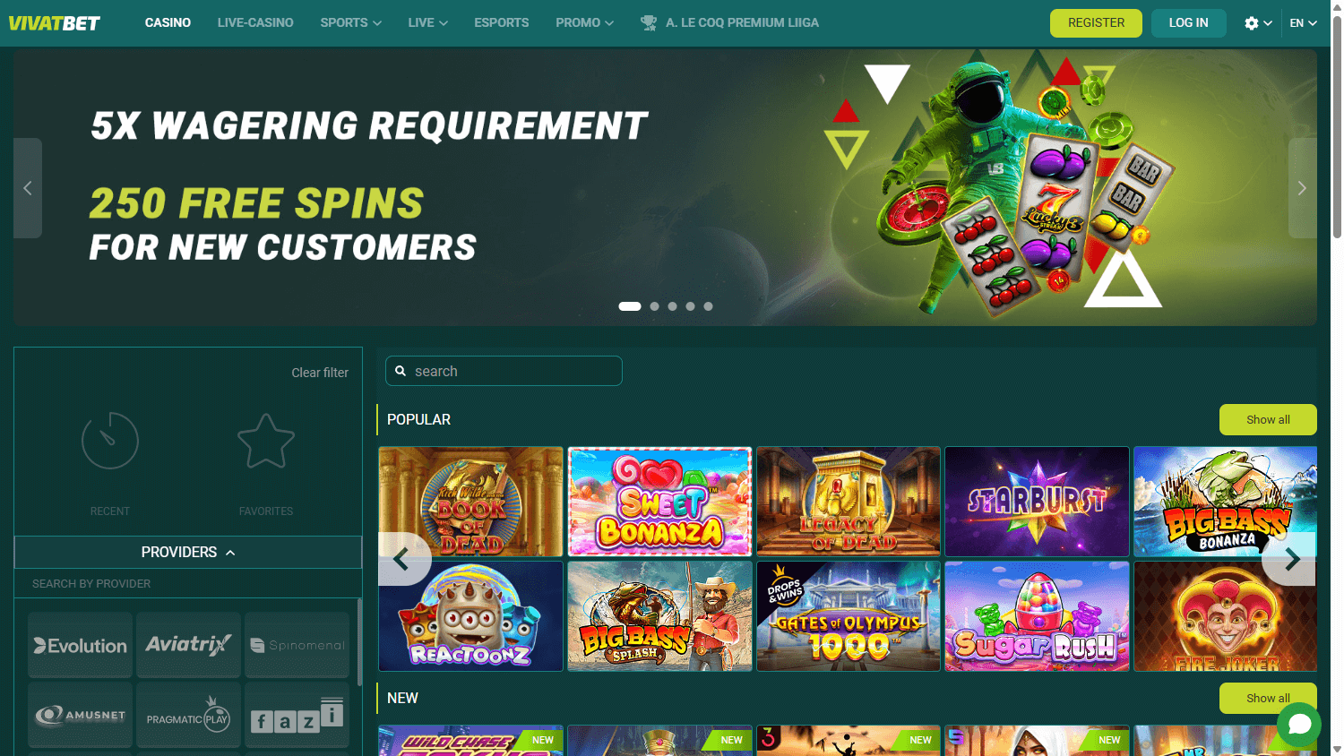 Vivabet Casino Official Club – Review für Spieler aus Deutschland
