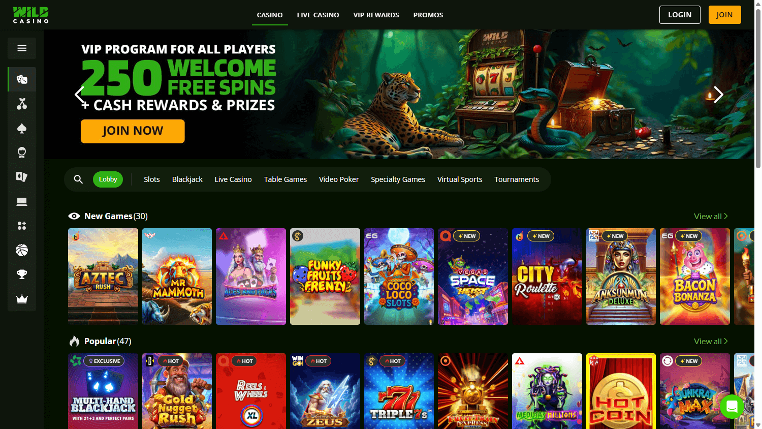 wild_casino_homepage_desktop