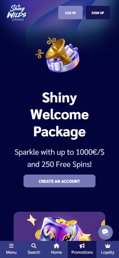 shinywilds_casino_promotions_mobile