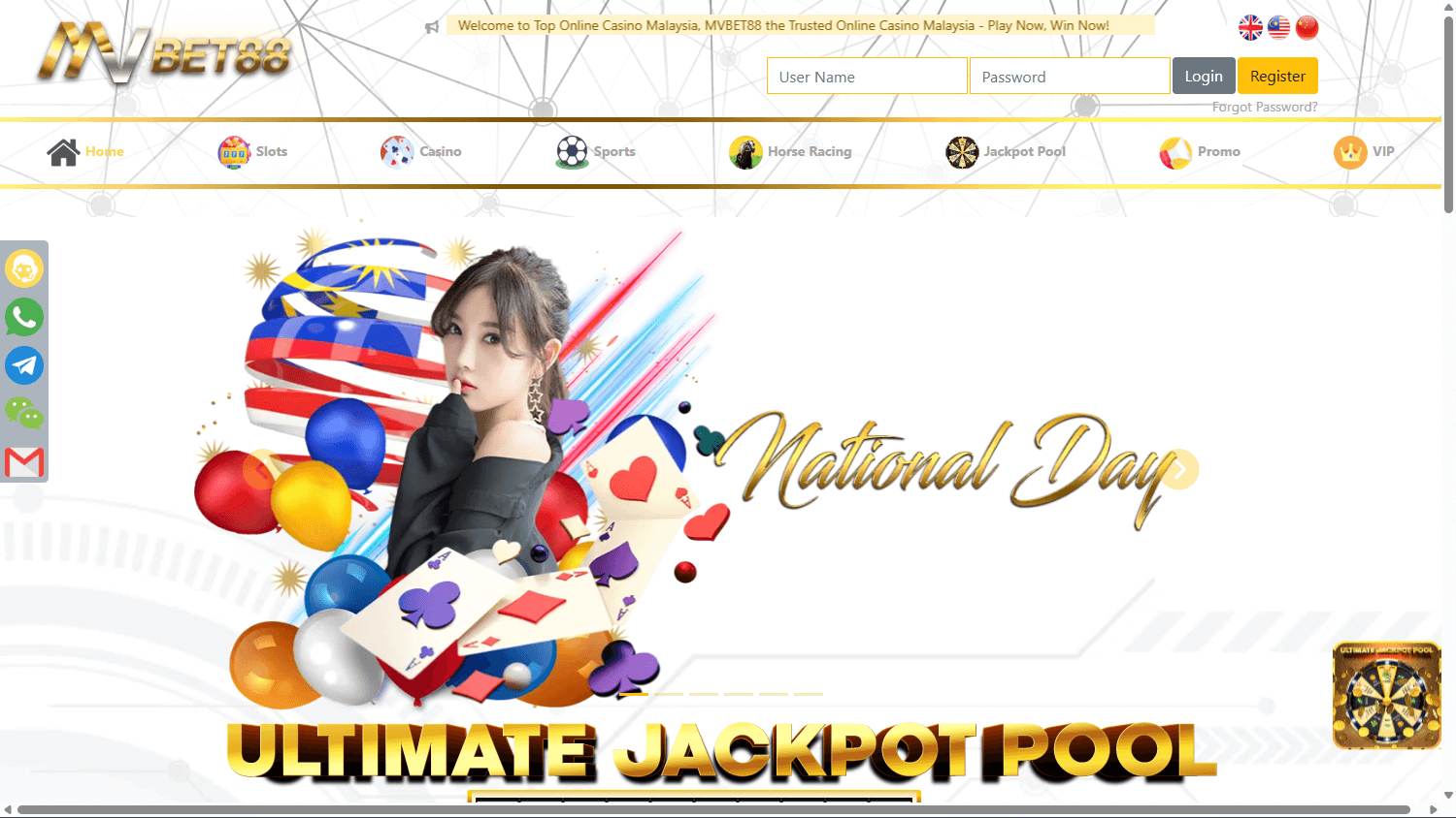 MVBET88_Casino_homepage_desktop