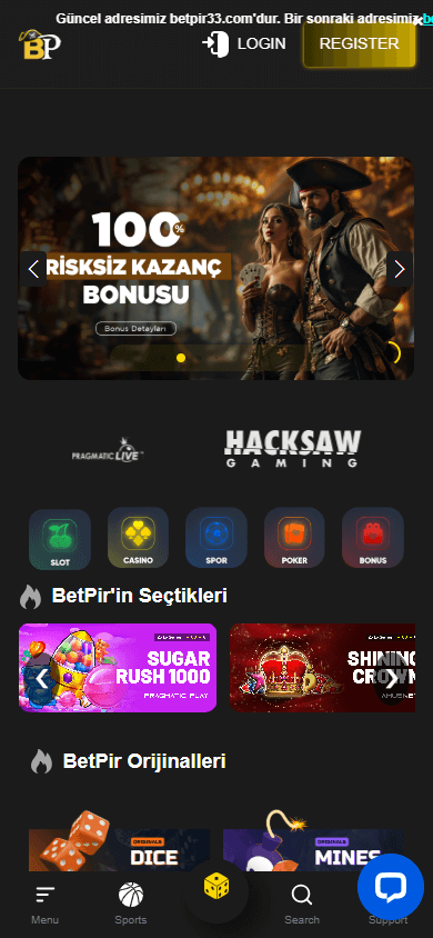 betpir_casino_homepage_mobile