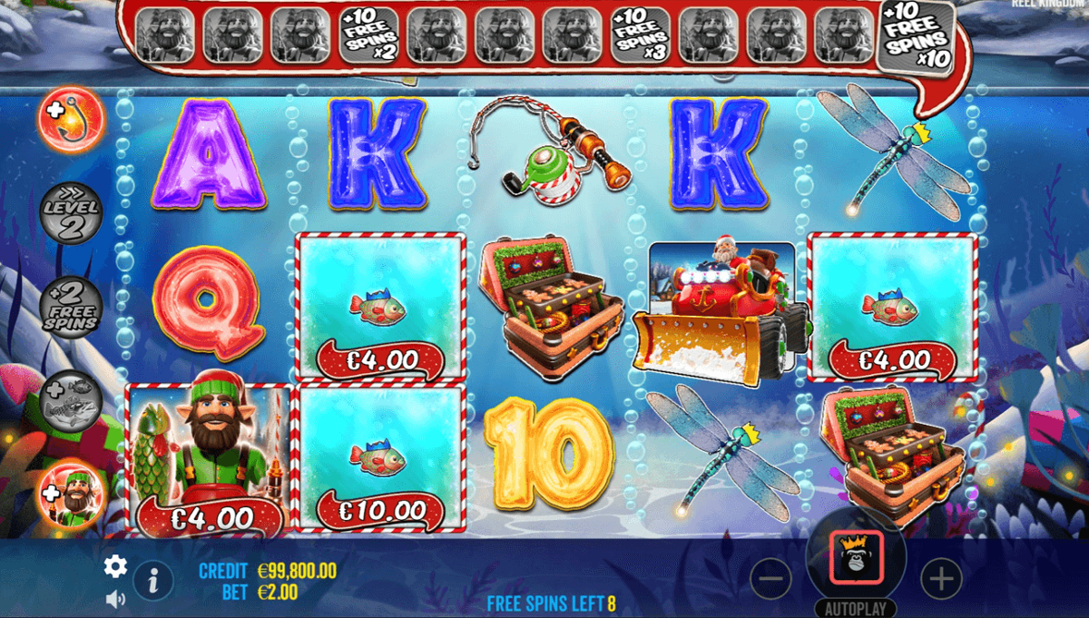 Big Bass Christmas Bash free spins