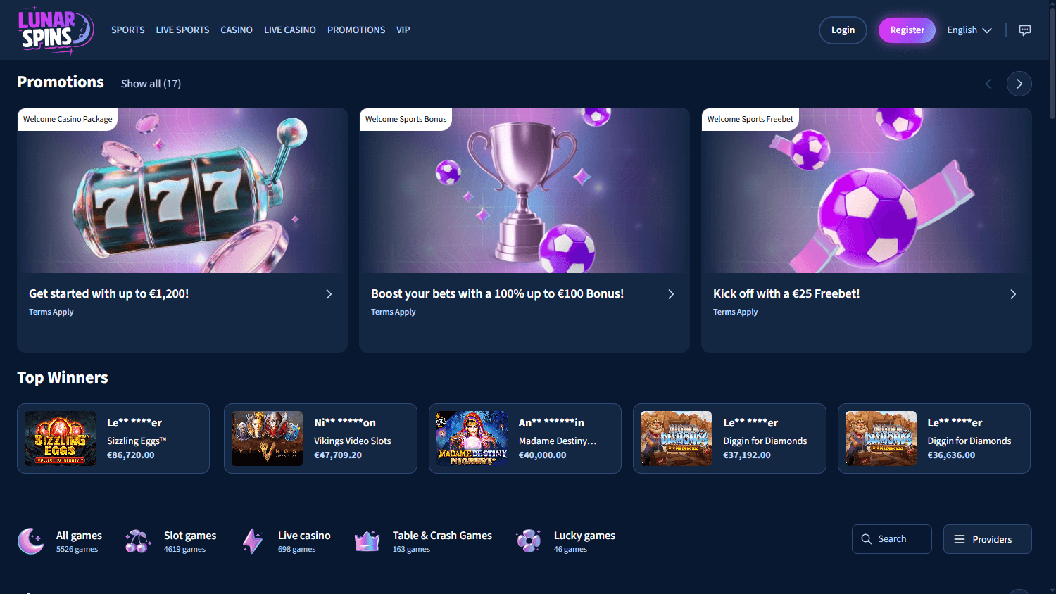 lunar_spins_casino_homepage_desktop