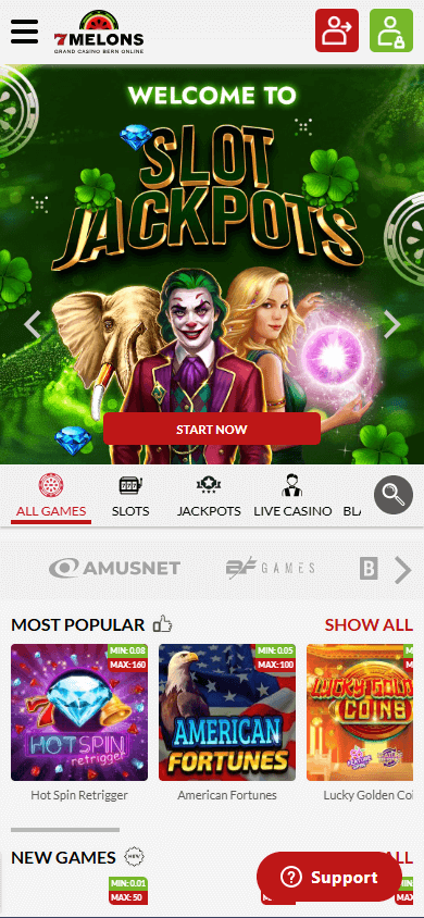 Casino_7_Melons_homepage_mobile