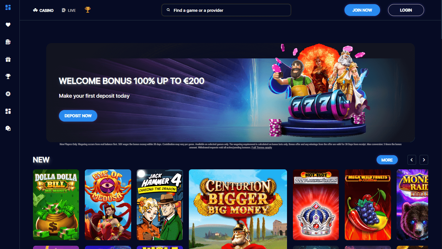 ultiem Casino Euro cashback-bonus promotie in Netherlands