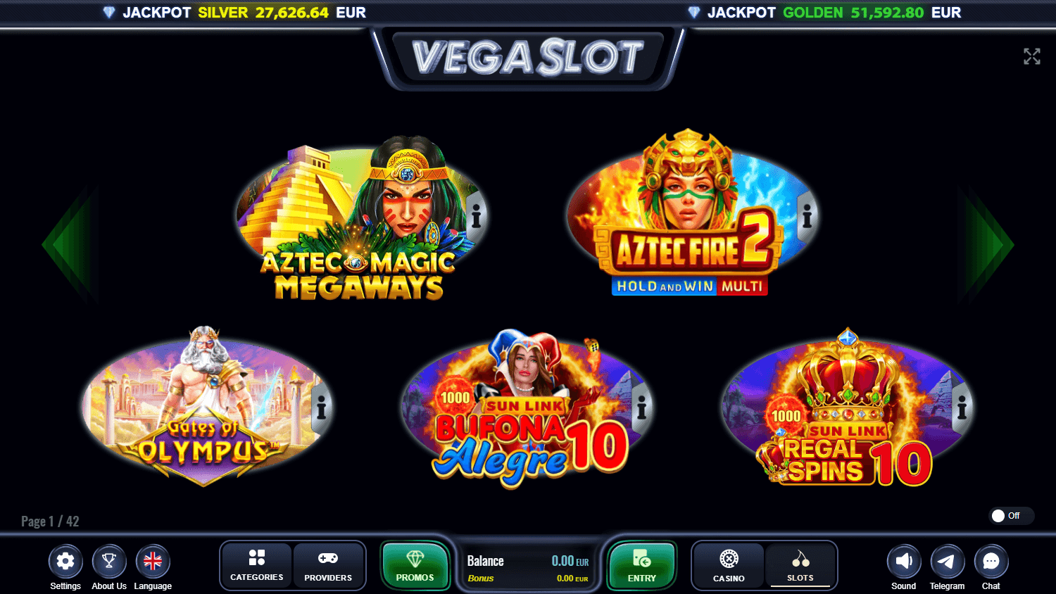 vegaslot_casino_homepage_desktop