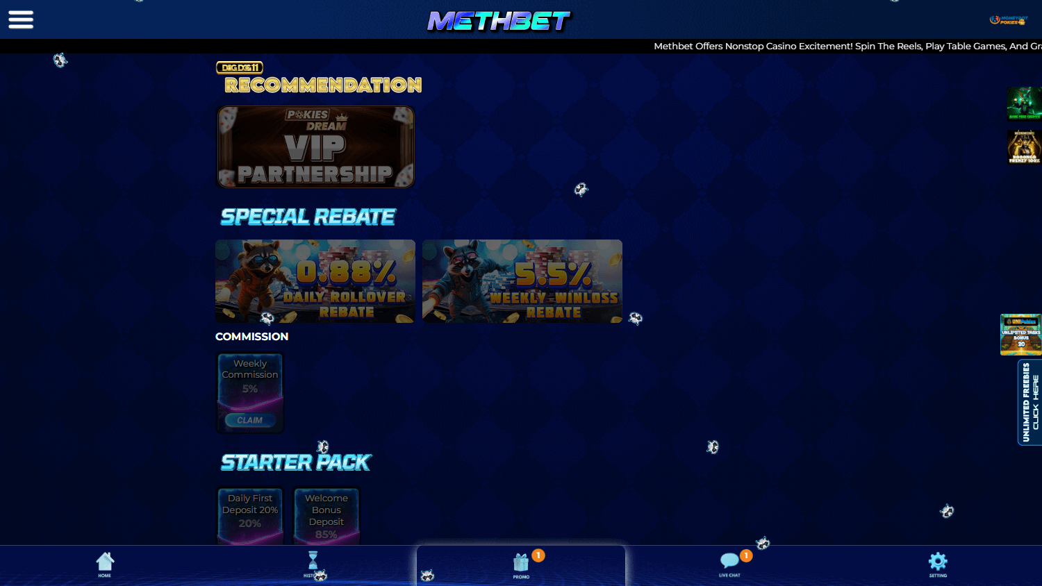 methbet_casino_promotions_desktop