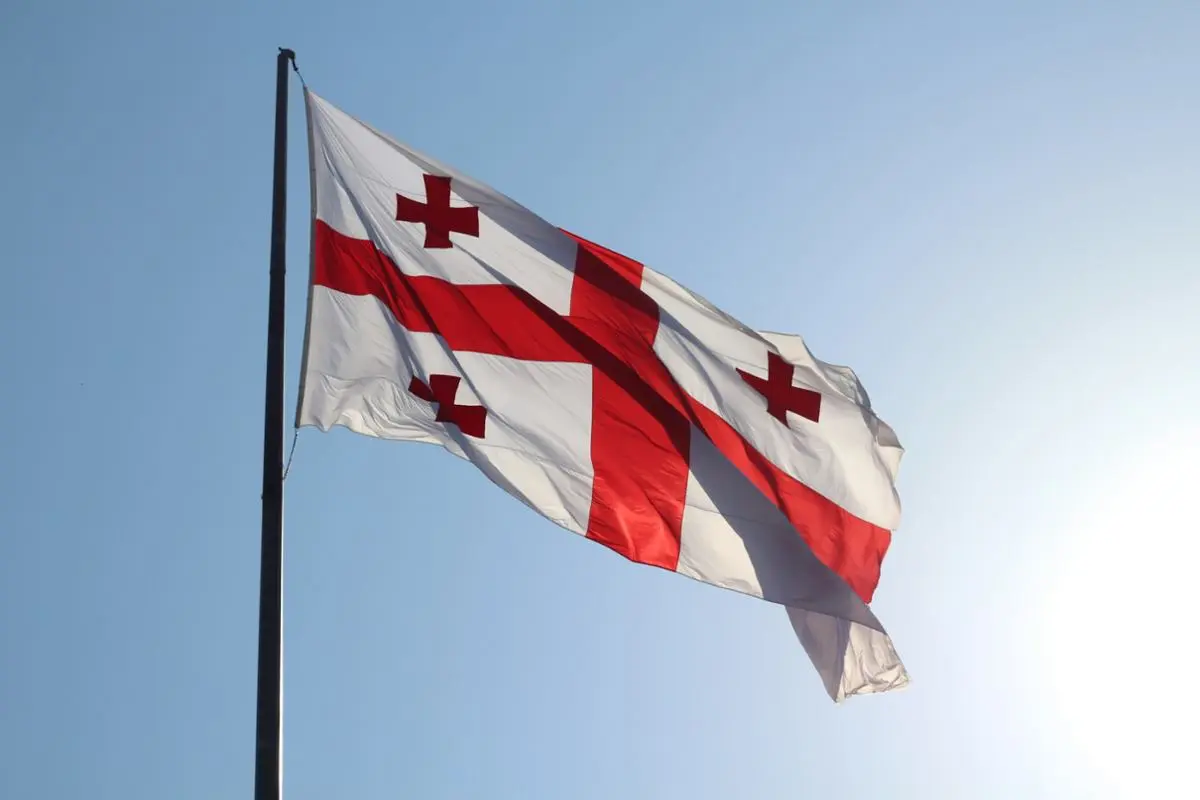 Georgia national flag
