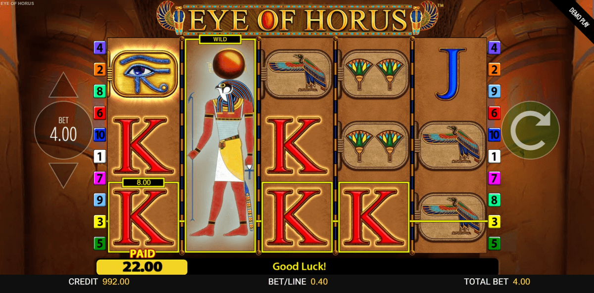 Eye of Horus win