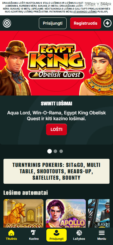 Optibet_Casino_LT_homepage_mobile