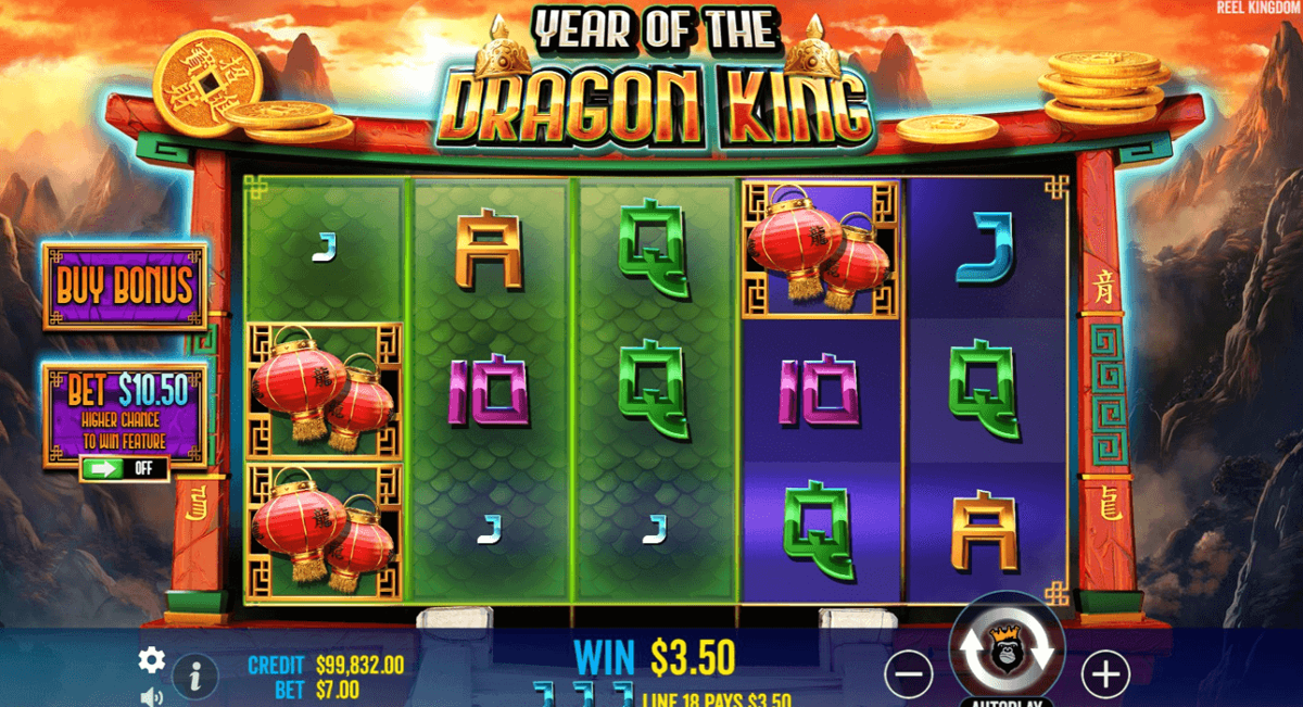 Year of the Dragon King win
