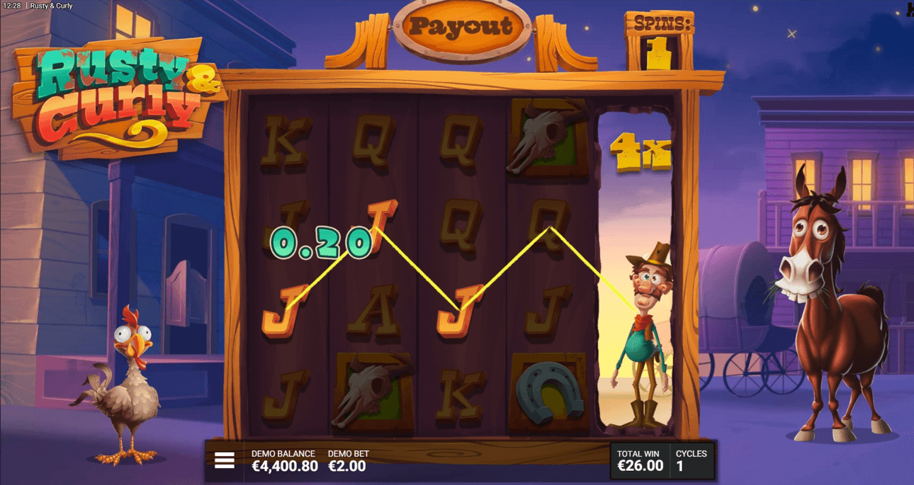 Rustyand Curly free spins