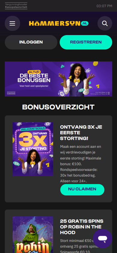 https://hommersoncasino.eu/
