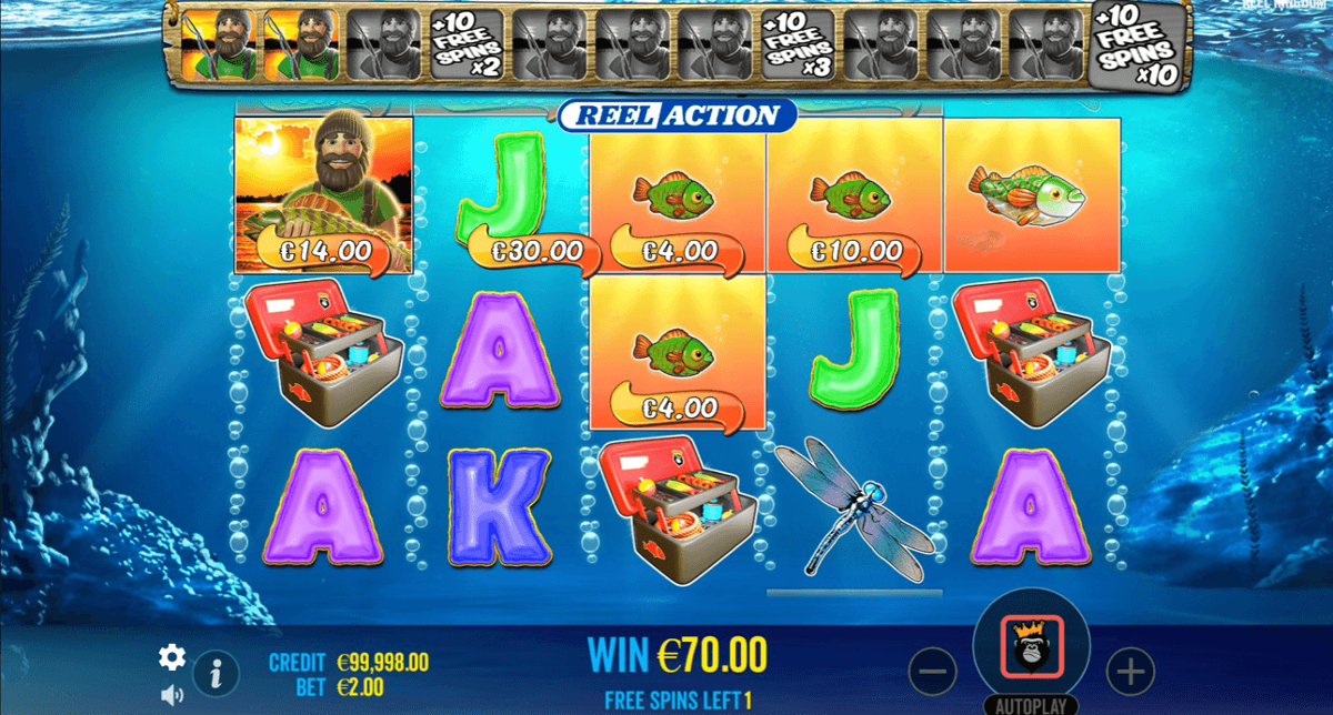 Big Bass Bonanza Reel Action free spins