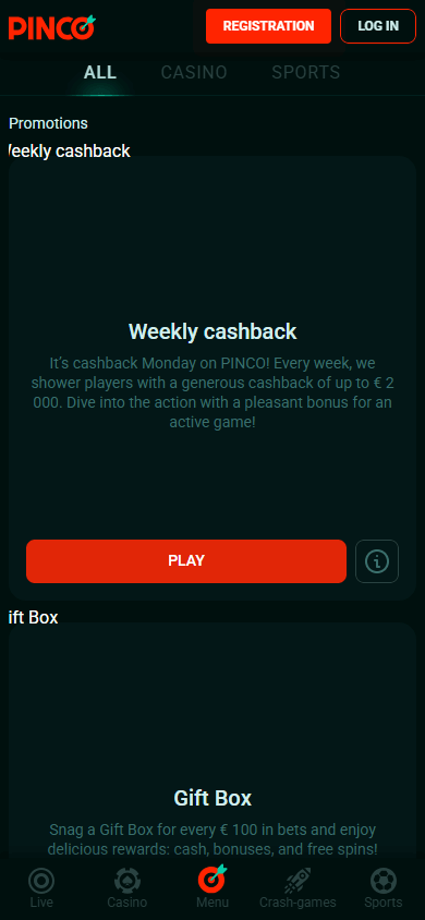 pinco_casino_promotions_mobile