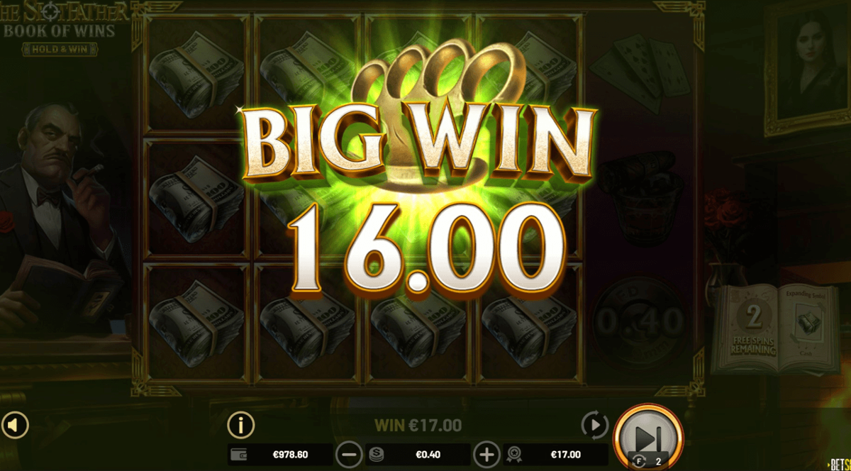 The Slotfather Book of Wins big win