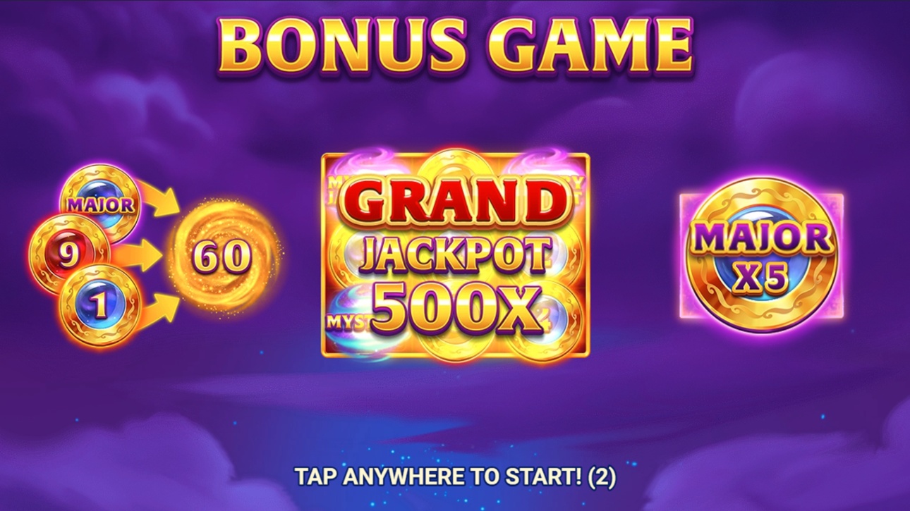 Lamp of Wonder slot - Bonus Game