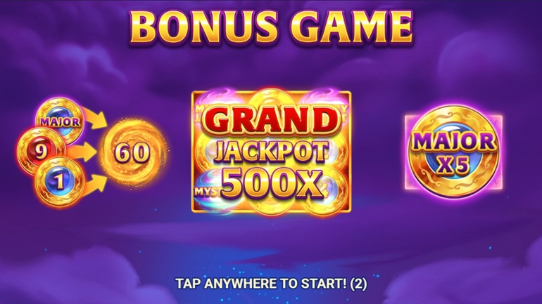 Lamp of Wonder slot - Bonus Game
