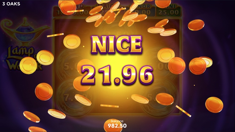 Lamp of Wonder slot - Nice Win