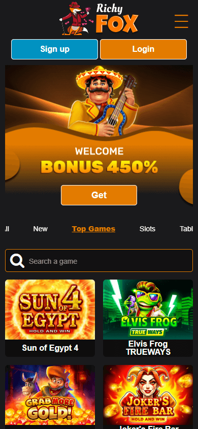 richy_fox_casino_homepage_mobile