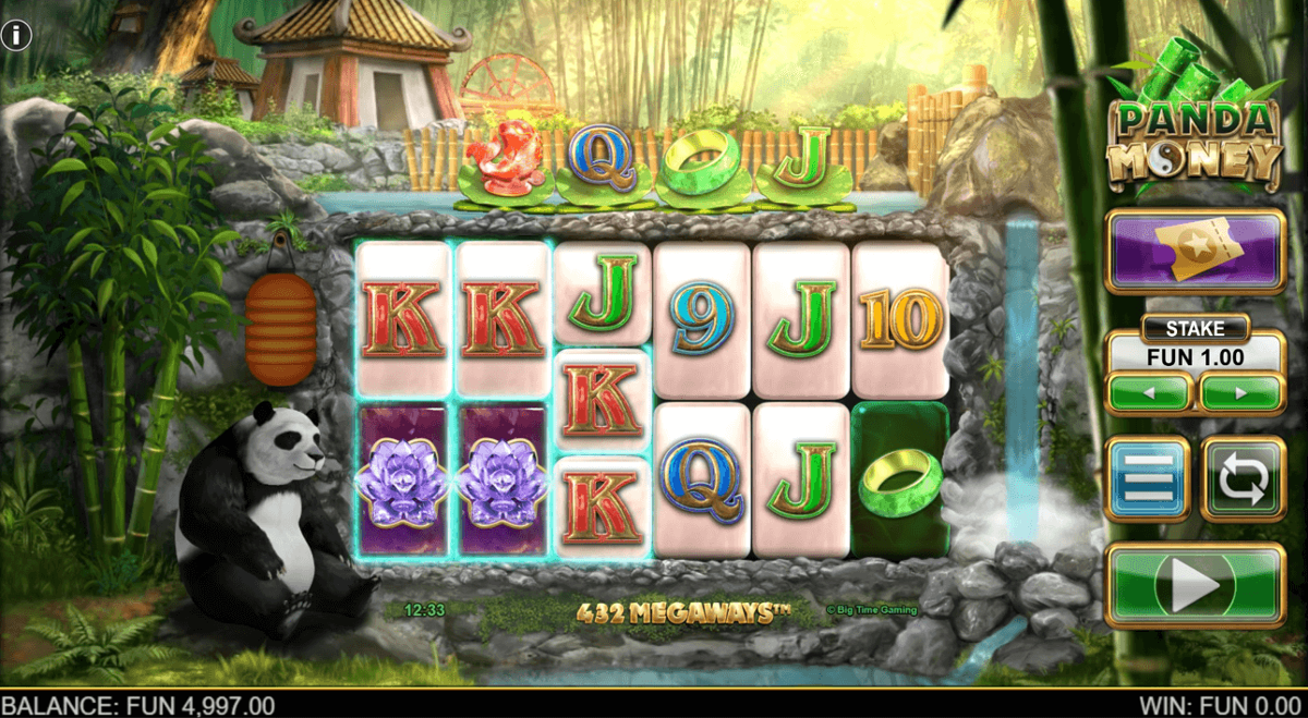 Panda Money Megaways win