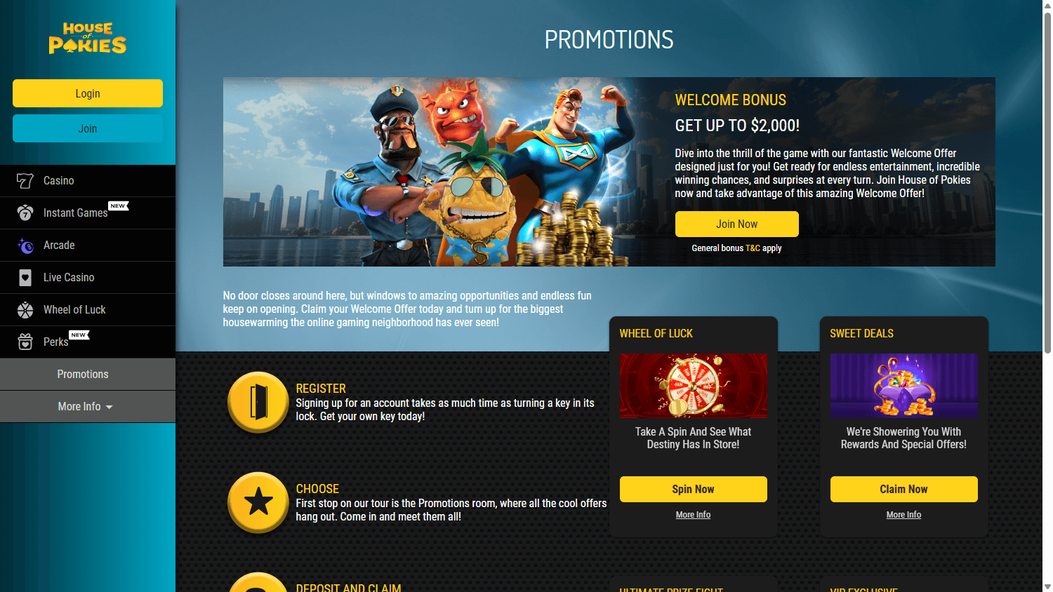 Latest Promotions at House of Pokies