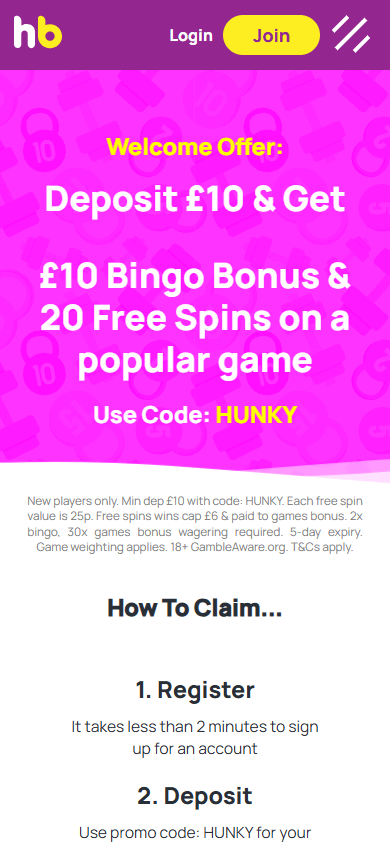 hunky_bingo_casino_promotions_mobile